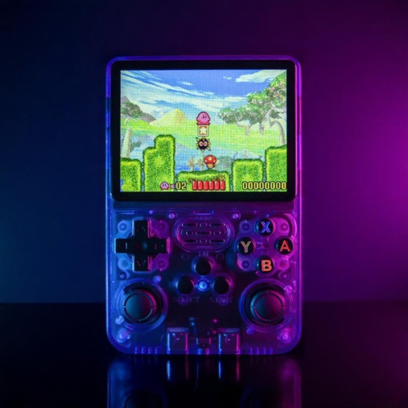 New Video Game Consoles X6 3.5Inch IPS Screen Handheld Game Player Dual Joystick 11Simulators GBA Video Game Console for Kids Gi